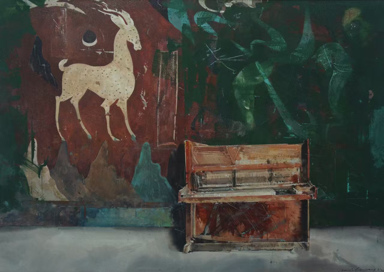 11.山外山之五 紙本水彩 75 x 105cm 2023