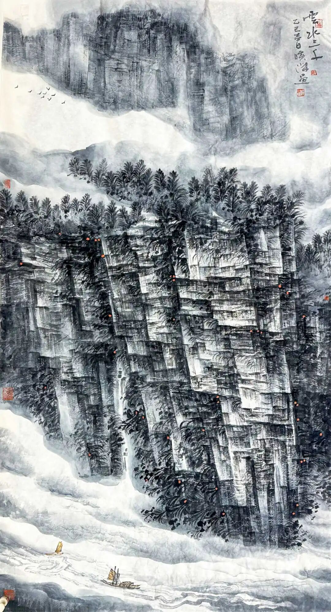 11 中國畫《云水三千》曠小津.jpg