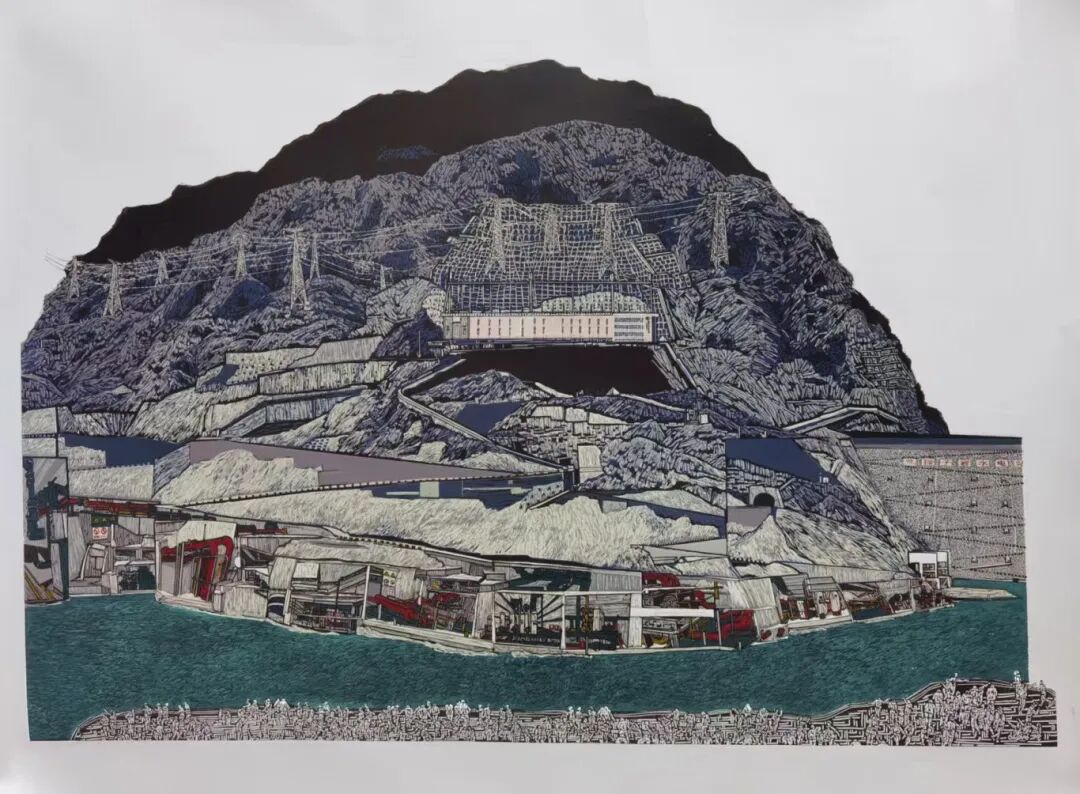 01 沙永匯 中國國家畫院    《猴子巖水電站》 .jpg