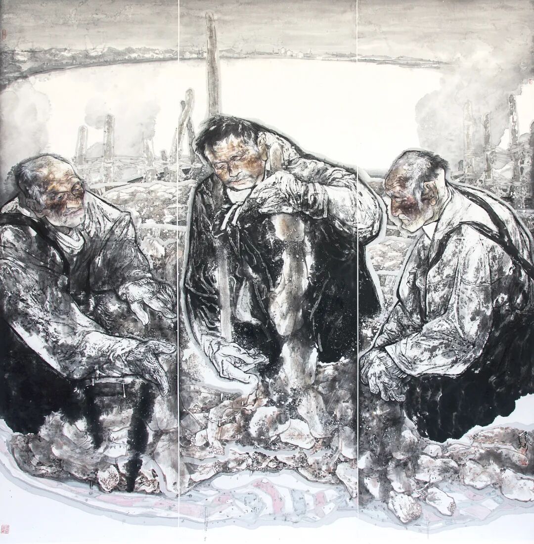 14 柳秀林 湖北省美術(shù)院 《初雪》.jpg