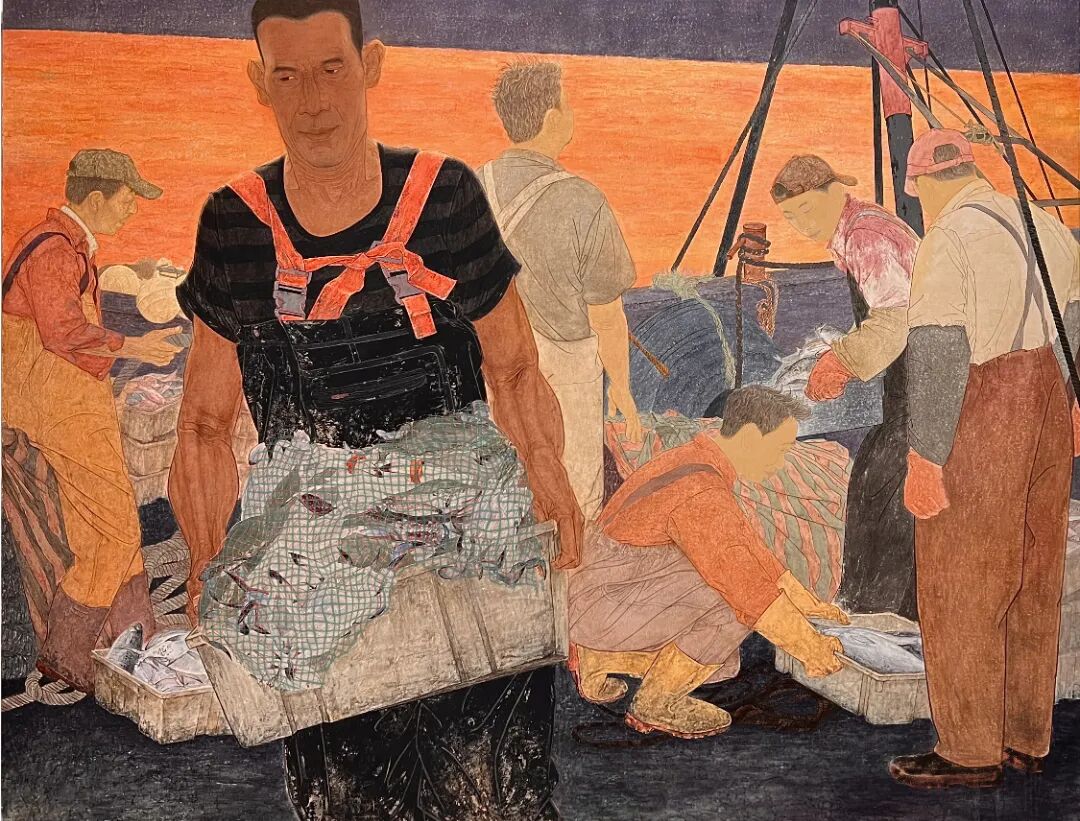 16 葉聰 湖北省美術(shù)院 《一條大河波浪寬》.jpg