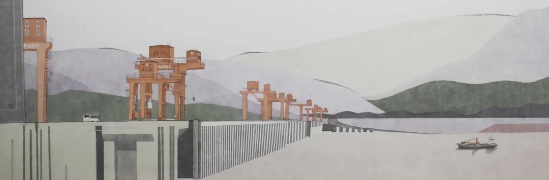 17 施岑茜 武漢畫院 《三峽晨曦》.jpg