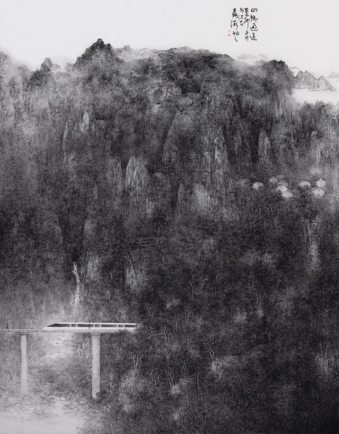 20 聶微 江西 《山鄉(xiāng)通途》.JPG