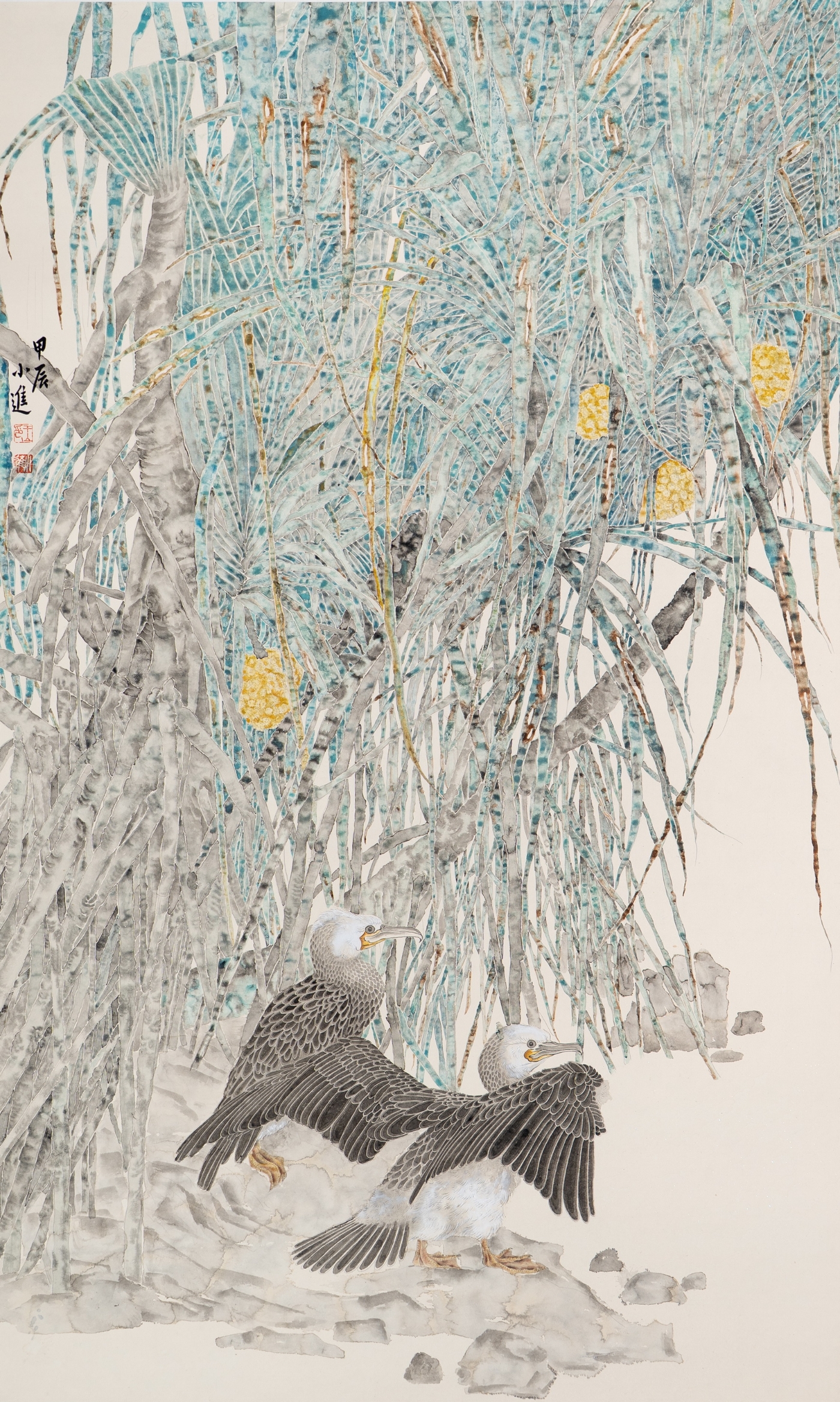 王小進《守望》180cmx96cm