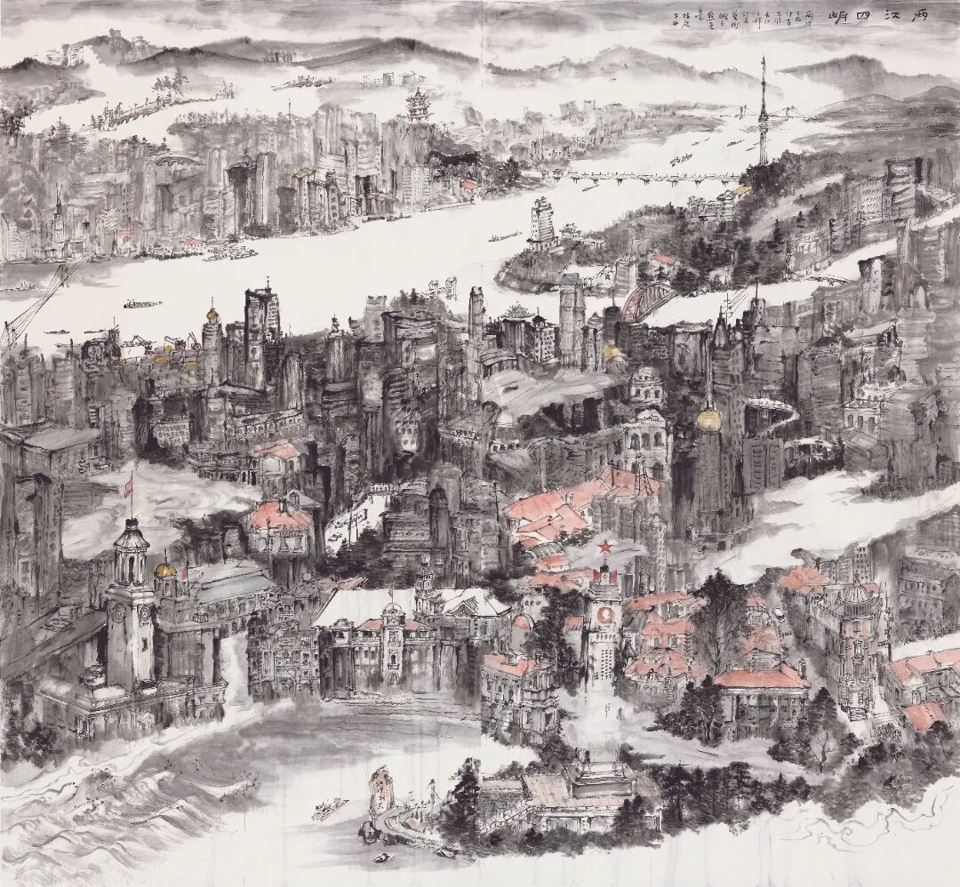 兩江四岸 180cm×190cm 2025年.JPG