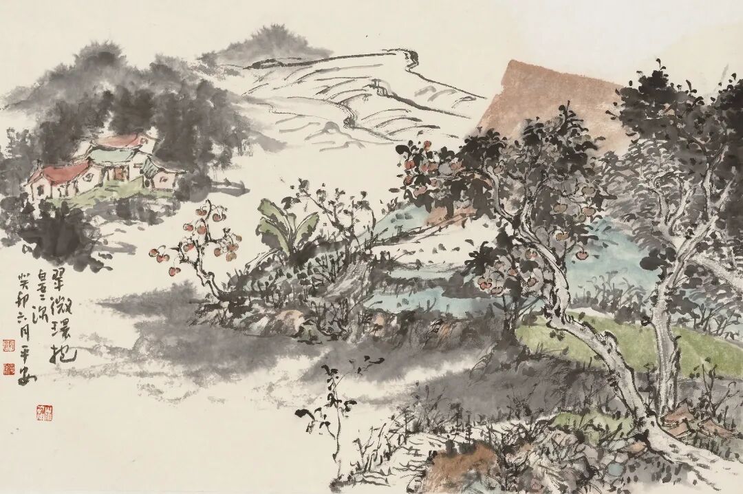 翠微懷抱白云深 46cm×69cm 2023年.JPG