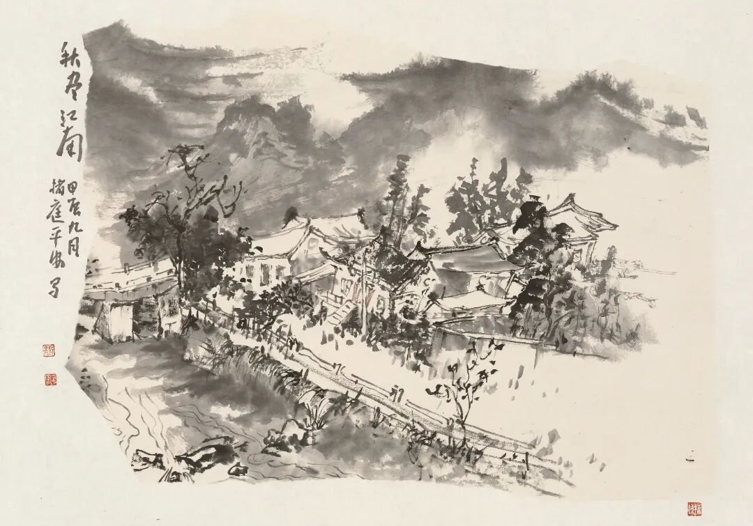 秋盡江南 43cm×60cm 2024年.JPG