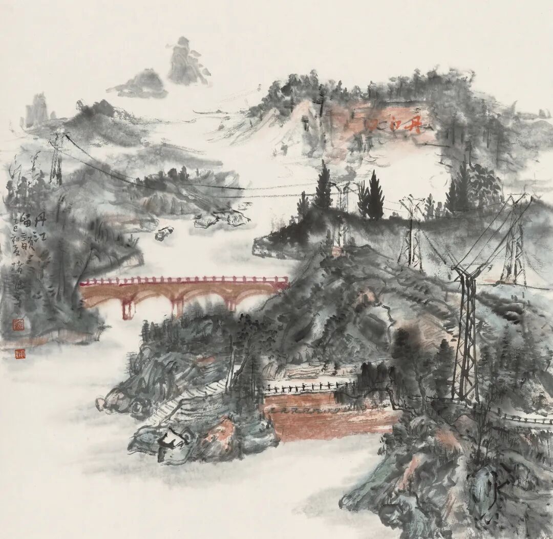 丹江留韻 69cm×69cm 2025年.JPG