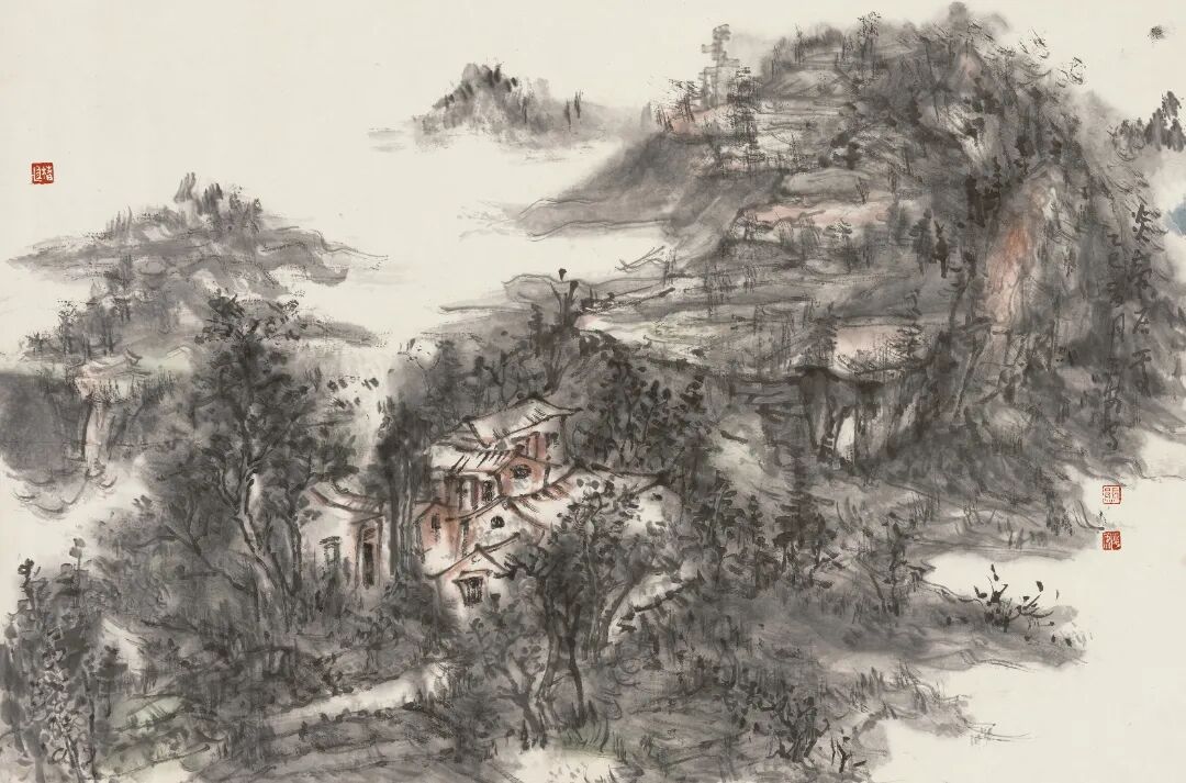 炎帝居處 46cm×69cm 2025年.JPG