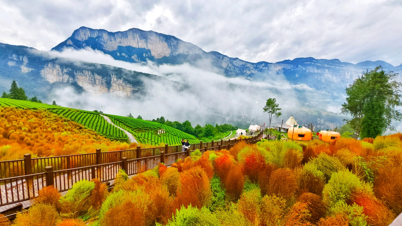 吳柏松《恍若仙境馬者村》